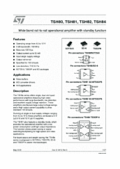 DataSheet TSH81 pdf